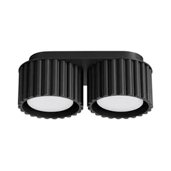 Sollux SL.1788 - Spot svetiljka AURA 2xGX53/10W/230V, crna