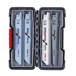 Bosch Set listova za ubodnu testeru 2607010902, Za drvo i metal, 20 komada