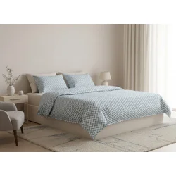 Tekstilshop Pamučna posteljina Vintage Roses, 180x200 cm, Siva
