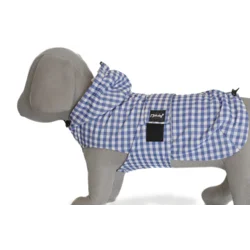 13TH DOG Kabanica/jakna za pse Blue Karo 41cm plava