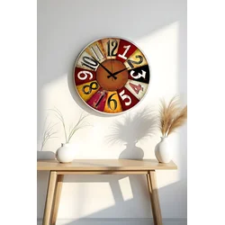 Wallity Dekorativni zidni sat Huhuas00017, 50x50 cm