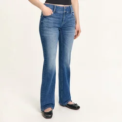 Cropp - Farmerke bootcut TALL - plavi džins