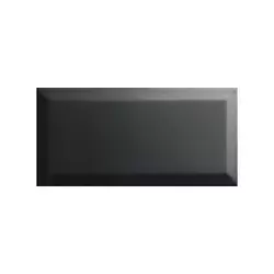 Biselado Negro Mate 10x20 BX