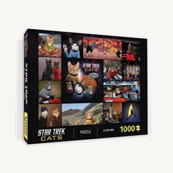 Chronicle books Star Trek cat puzzle 1000 kosov