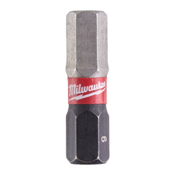 Milwaukee Udarni bitovi HEX SHOCKWAVE ojačani 1/4” Gen II Hex6 25 mm 2/1