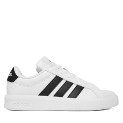 Adidas Patike za devojčice Grand Court 3.0 J JP9365, Crno-bele