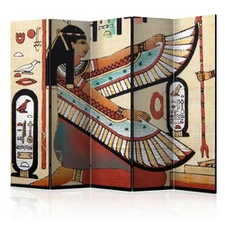 artgeist Paravan Egyptian Motif I, 5-Delni, Dvostranski