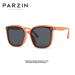 Parzin Unisex naočare za sunce, Narandžasto-crne