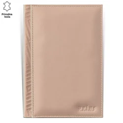 Princ Leather Kožni Rokovnik, B5, 330 listova, Bež