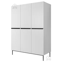 Garderobna omara Nicole 150 3D2SZ - bela