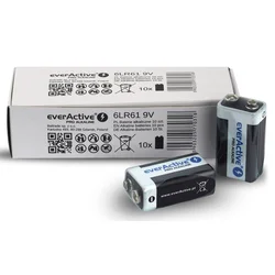 everActive everActive R9/6LR61 9V PRO ALKALINE baterije, komplet 10 kosov
