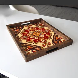 Aberto Design Poslužavnik REF013 48 x 38 x 4 cm, Šareni