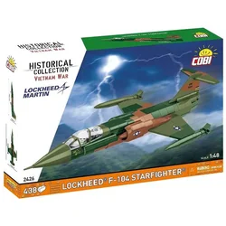 Cobi Vietnam War Lockheed F-104 Starfighter, 1:48, 430 k