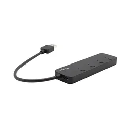 slomart USB 3.0 Hub, 4 portna stikala, kovinski
