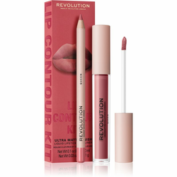 Makeup Revolution Lip Contour Kit set za ustnice odtenek Queen