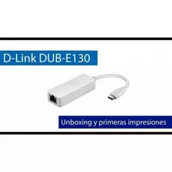 D-Link USB-C to Gigabit Ethernet Adapter DUB-E130
