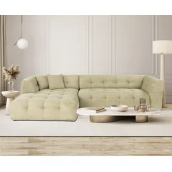 Atelier del Sofa Ugaona garnitura Cady 100x72x300cm Zelena