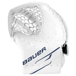Lovilka za vratarja Bauer GSX White/Blue Intermediate za levo roko (regular)