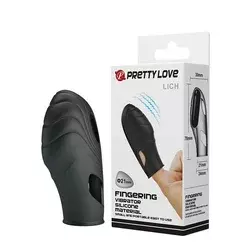 Stimulator za klitoris Pretty love Lich, 7.8cm, Crni
