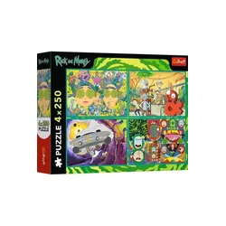 Trefl 13338 puzzle Sestavljanka 250 kos Risanke
