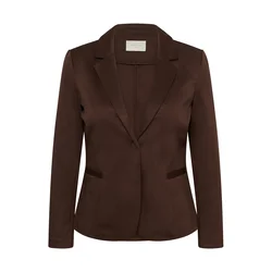 KAFFE CURVE Blazer KC Jenna temno rjava