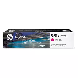 HP kartuša 981X (L0R10A), rdeča