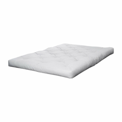 Bela srednje trda futonska vzmetnica 90x200 cm Coco – Karup Design
