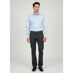 Muške keper pantalone Regular Fit | Bi-Stretch udobnost, Tamnosive