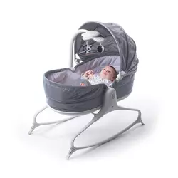 Tiny Love gugalnik/ležalnik Cozy 3v1 Rocker Napper - Grey