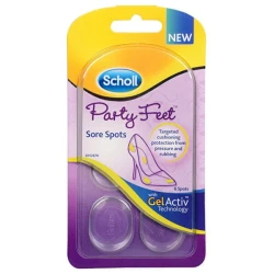 Scholl Podstavki za noge GelActiv za občutljiva območja 6 kos