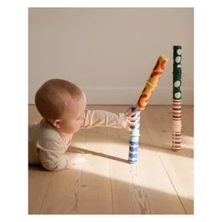 Modu - Modularni set kock Baby activity set, Ocean Mint/Forest Green