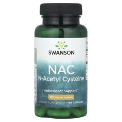 Swanson NAC, 600 mg, 100 kapsula