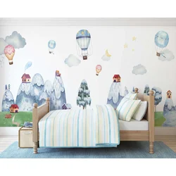 Wallity Tapete za zid MDK-00113, 100x100 cm, Šarena