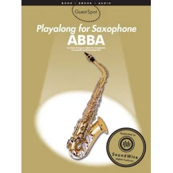 ABBA PLAYALONG FOR SAXOPHONE GUEST SPOT + EBOOK+AUDIO ACCESS
