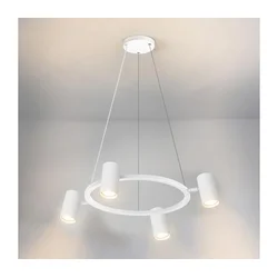 Brilagi - Luster na sajli SELE 4xGU10/30W/230V bela