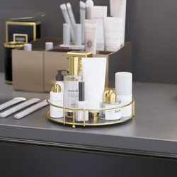 Hermia Organizator za kupatilo SD101-G, Zlatne boje