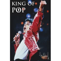 Plakat MICHAEL JACKSON - KING OF POP - GPE6061