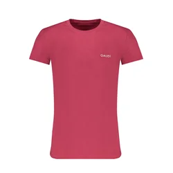 GAUDI MEN'S RED SHORT SLEEVE T-SHIRT