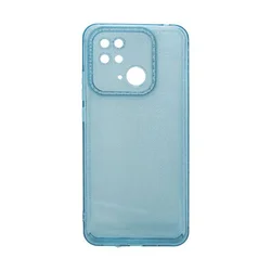 Maska za telefon TRANSPARENT COLOR za Xiaomi Redmi 10C, Plava