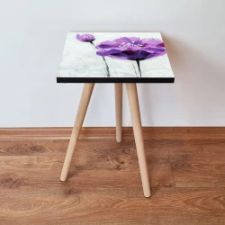 Hanah Home Klub sto Shp312, 35x42x35 cm, Svetlosivi