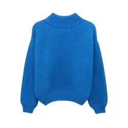 MixRay Pulover Pullover cijansko modra