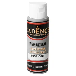 Cadence Akrilna barva Premium - siva/70 ml