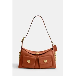 Coach hobo torbica ženska usnjena Turnlock Haversack Bag