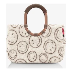Reisenthel Loopshopper M Smiley Teddy Chocolate
