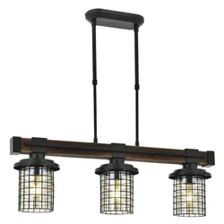 Opviq Luster AV 4216 3EY, Metalni, Crni