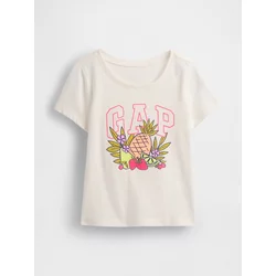 GAP Majica  kivi / neonsko oranžna / magenta / off-bela