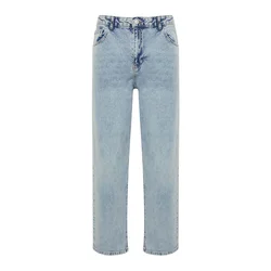 Trendyol muški pantalone TMNSS24JE00012, plava