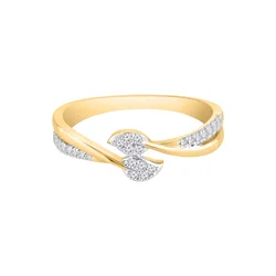 Diamant Exquis Prstan Ring aus 375 Gelbgold mit Diamant zlata
