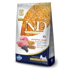 N&D hrana za pse Ancestral Grain LAMB & BLUEBERRY (Adult, Mini) 800g