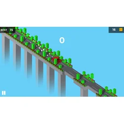 Pixel Traffic: Risky Bridge